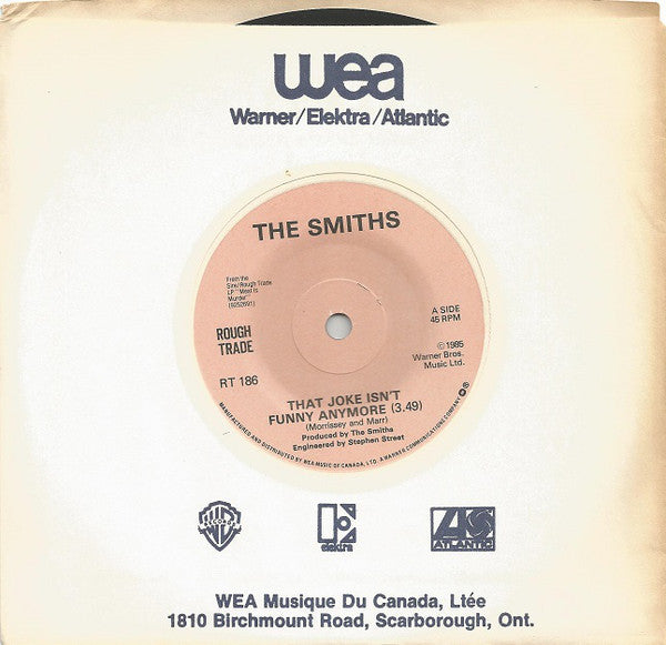 The Smiths - That Joke Isnt Funny Anymore (45-Tours Usagé)