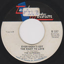 The Supremes - Everybodys Got The Right To Love (45-Tours Usagé)