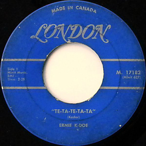 Ernie K-doe - Te-ta-te-ta-ta / Real Man (45-Tours Usagé)