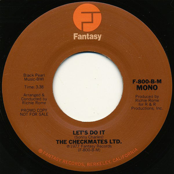 The Checkmates Ltd - Lets Do It (45-Tours Usagé)