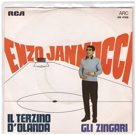 Enzo Jannacci - Il Terzino Dolanda / Gli Zingari (45-Tours Usagé)