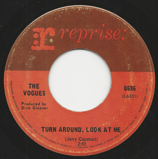 The Vogues - Turn Around Look At Me / Then (45-Tours Usagé)