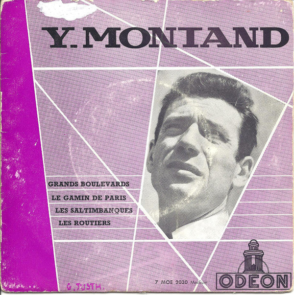 Yves Montand - Grands Boulevards (45-Tours Usagé)