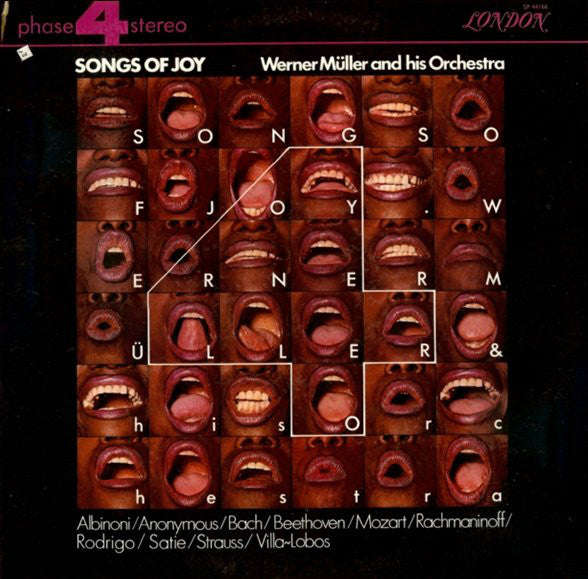 Werner Muller - Songs of Joy (Vinyle Usagé)