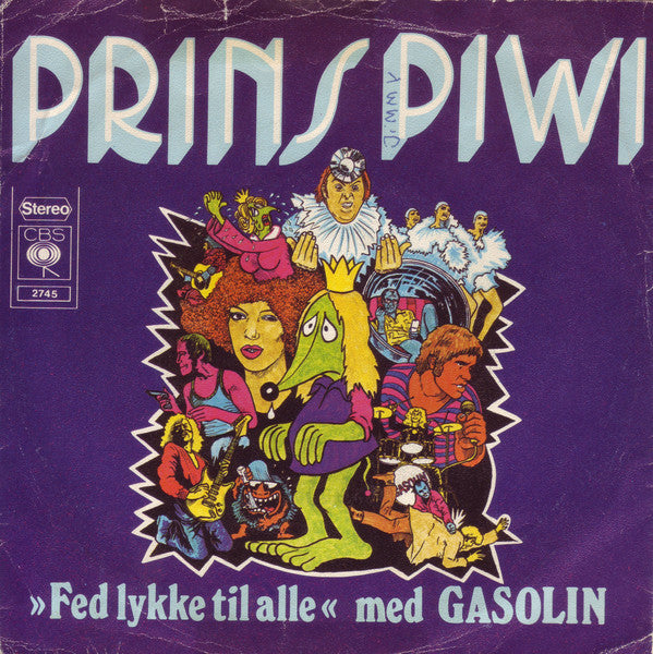 Gasolin Stig Moller Flemming Quist Moller - Prins Piwi (45-Tours Usagé)