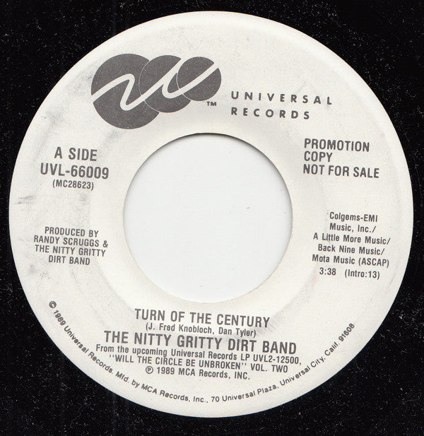 Nitty Gritty Dirt Band - Turn Of The Century (45-Tours Usagé)