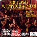 Various / Elwes / Stubbs - Airs and Danses Au Temps de Shakespeare (CD Usagé)