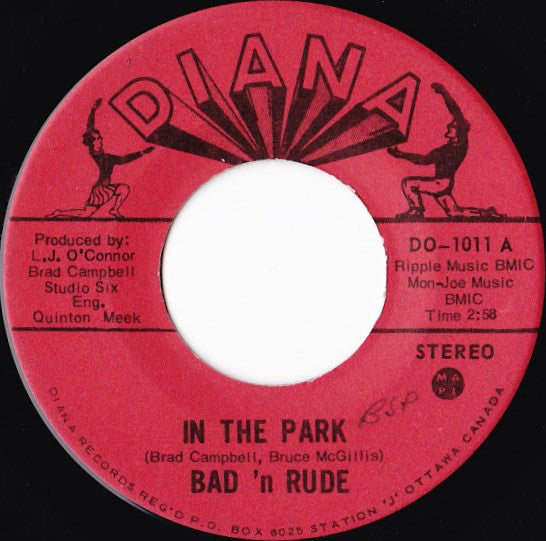 Bad Rude - In The Park (45-Tours Usagé)