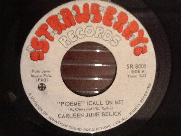 Carleen June Belick - Pideme (call On Me) (45-Tours Usagé)