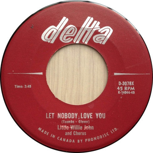 Little Willie John - Let Nobody Love You (45-Tours Usagé)