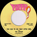 The Shame - Too Old To Go Way Little Girl / Dreams Dont Bother Me (45-Tours Usagé)