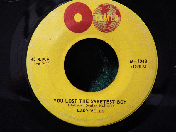 Mary Wells - You Lost The Sweetest Boy / Whats So Easy For Two Is So Hard For One (45-Tours Usagé)