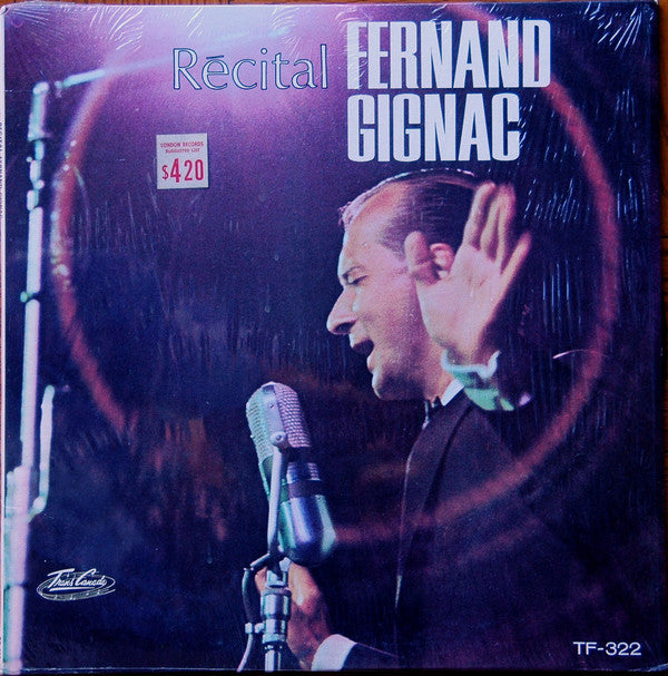 Fernand Gignac - Recital (Vinyle Usagé)