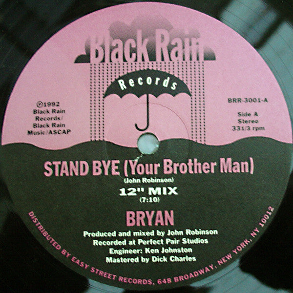 Bryan - Stand Bye (Your Brother Man) (Vinyle Usagé)