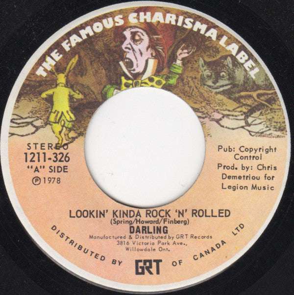 Darling (5) - Lookin Kinda Rock N Rolled (45-Tours Usagé)