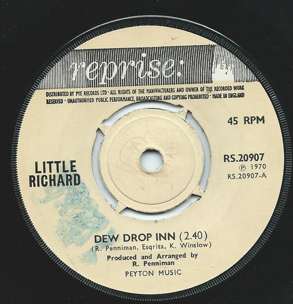 Little Richard - Dew Drop Inn / Freedom Blues (45-Tours Usagé)