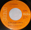 Liz Anderson - When Im Not Looking / Only For Me (45-Tours Usagé)