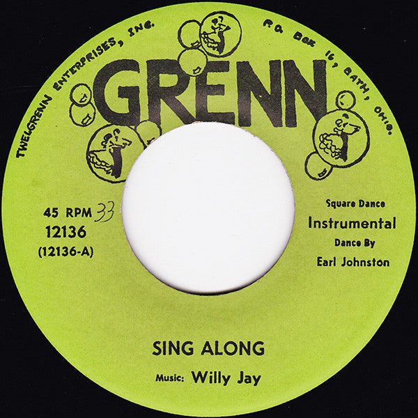 Earl Johnston Willy Jay (2) - Sing Along (45-Tours Usagé)