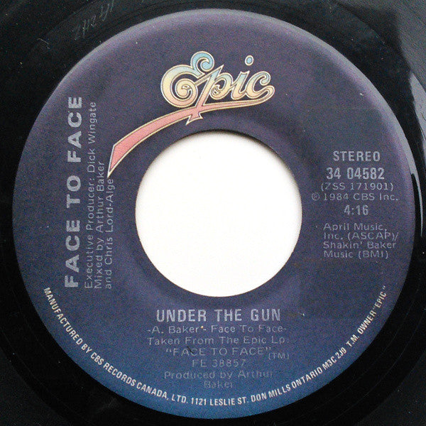 Face To Face (3) - Under The Gun (45-Tours Usagé)