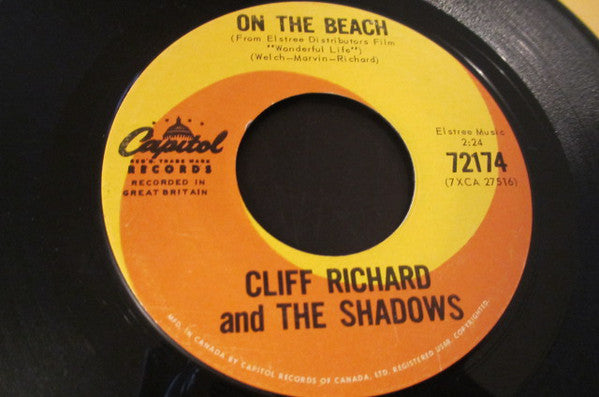 Cliff Richard And The Shadows - On The Beach (45-Tours Usagé)