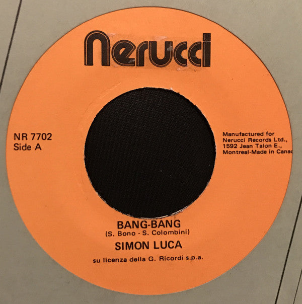 Simon Luca - Bang-bang (45-Tours Usagé)