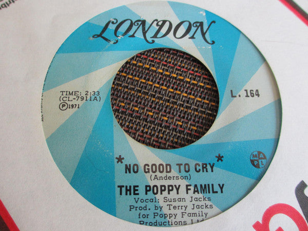 The Poppy Family - No Good To Cry (45-Tours Usagé)