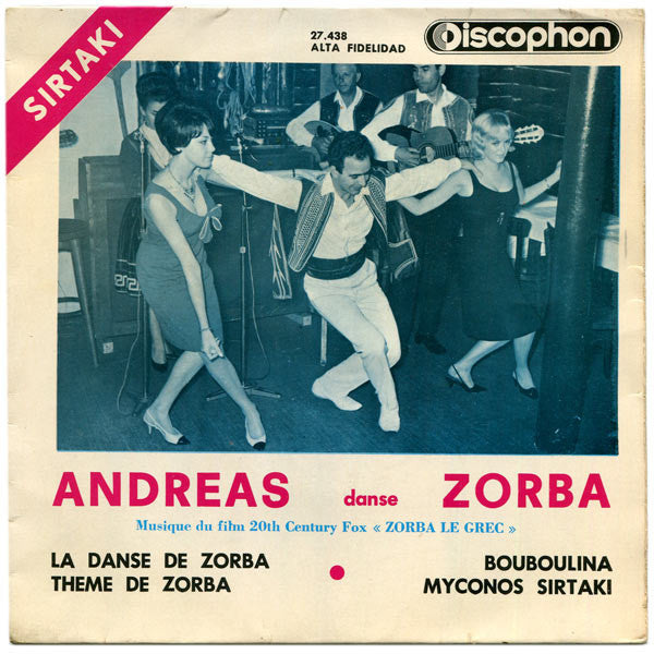 Andreas Zorba Et Son Ensemble Myconos - Sirtaki (45-Tours Usagé)