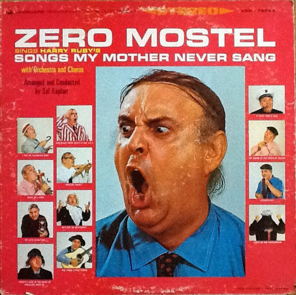 Zero Mostel - Sings Harry Rubys Songs My Mother Never Sang (Vinyle Usagé)