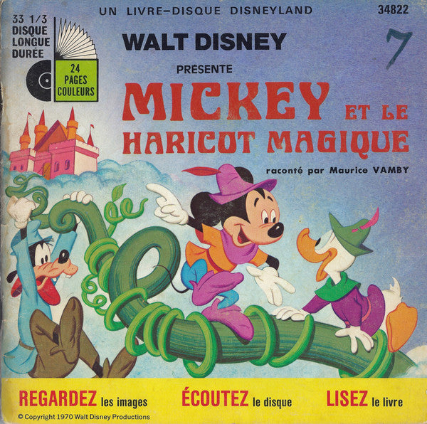 Maurice Vamby - Mickey Et Le Haricot Magique (45-Tours Usagé)