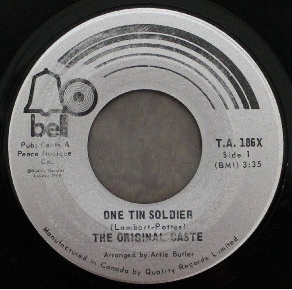 The Original Caste - One Tin Soldier / Live For Tomorrow (45-Tours Usagé)