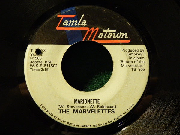 The Marvelettes - Marionette (45-Tours Usagé)