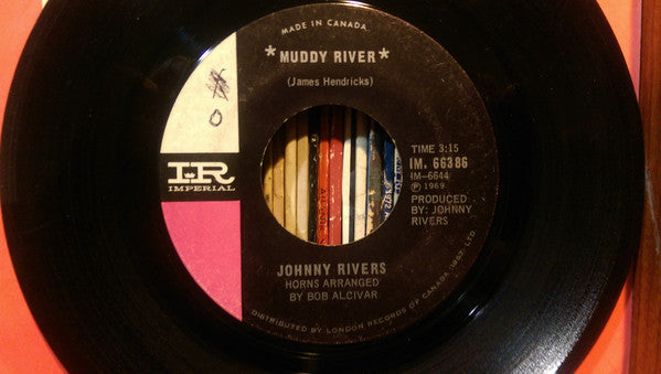 Johnny Rivers - Muddy River / Resurrection (45-Tours Usagé)