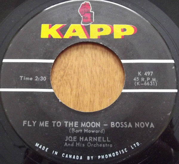 Joe Harnell And His Orchestra - Fly Me To The Moon / Harlem Nocturne (45-Tours Usagé)