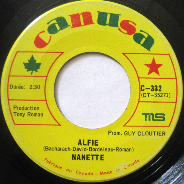 Nanette Workman - Alfie (45-Tours Usagé)