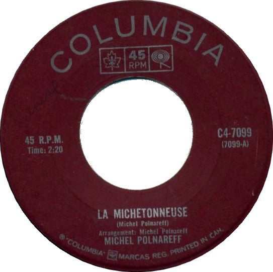 Michel Polnareff - La Michetonneuse (45-Tours Usagé)