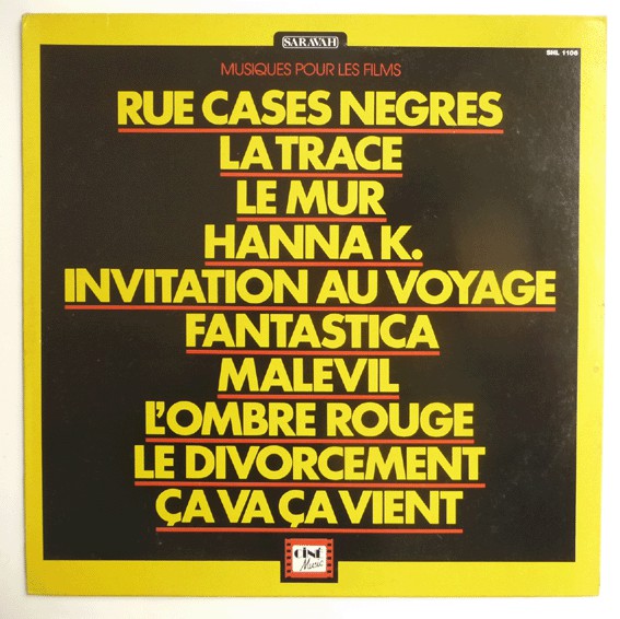 Collection - Musiques Pour les Films: Rue Cases Negres / La Trace / Le Mur / Hanna K / Invitation au Voyage / Fantastica / Malevil / L Ombre Rouge / Le Divorcement / Ca Va Ca Vient (Vinyle Usagé)