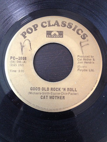 Cat Mother And The All-night Newsboys  /  Tin Tin (5) - Good Old Rock N Roll / Toast And Marmalade For Tea (45-Tours Usagé)