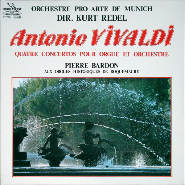 Vivaldi / Redel / Bardon - Four Organ Concertos (Vinyle Usagé)