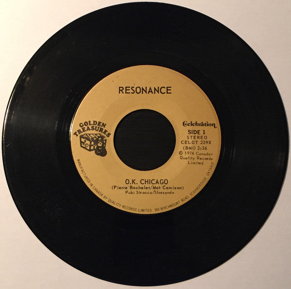 Resonance - Ok Chicago / Yellow Train (45-Tours Usagé)