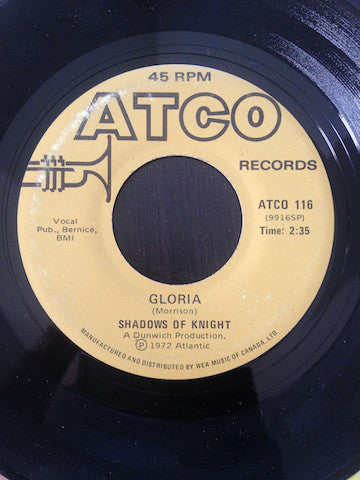 The Shadows Of Knight - Gloria (45-Tours Usagé)