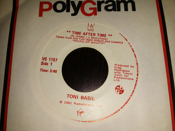 Toni Basil - Time After Time (45-Tours Usagé)