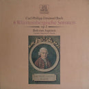 Bach CPE / van Asperen - 6 Wurttemberg Sonatas (Vinyle Usagé)