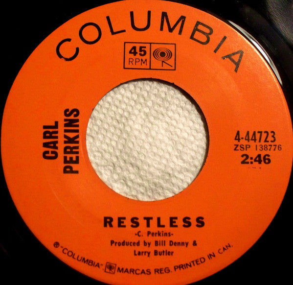 Carl Perkins - Restless / 11-43 (45-Tours Usagé)