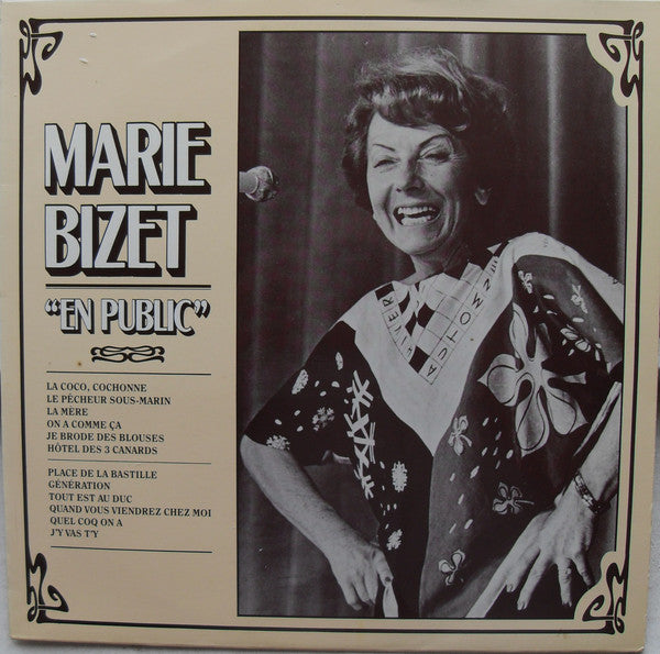 Marie Bizet - En Public (Vinyle Usagé)
