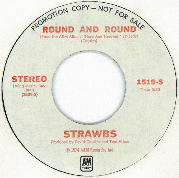 Strawbs - Round And Round / Heroines Theme (45-Tours Usagé)