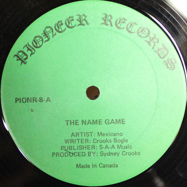 The Mexicano - The Name Game (Vinyle Usagé)