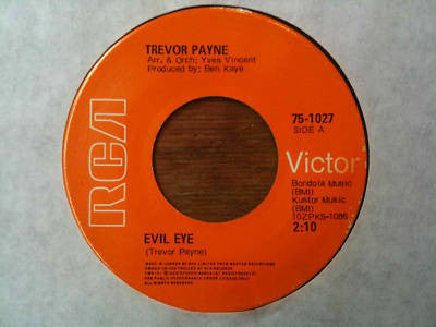 Trevor W Payne - Evil Eye (45-Tours Usagé)