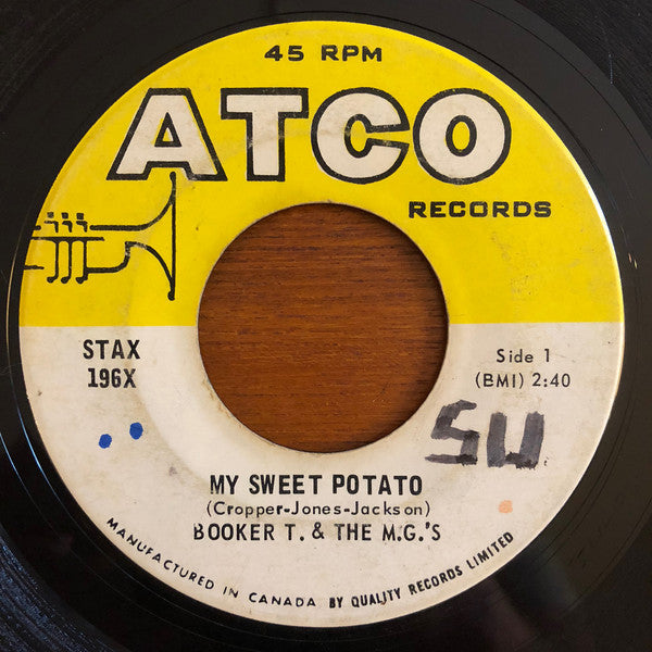Booker T And The Mgs - My Sweet Potato / Booker-loo (45-Tours Usagé)