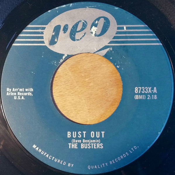 The Busters (2) - Bust Out / Astronauts (45-Tours Usagé)