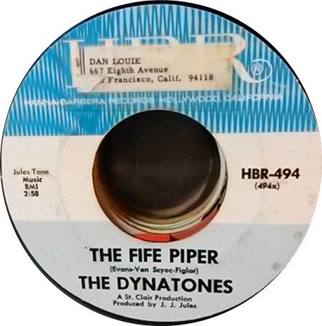 The Dynatones - The Fife Piper (45-Tours Usagé)